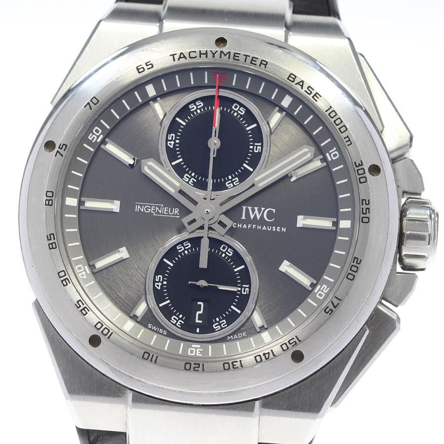 IWC SCHAFFHAUSEN IW378507 インジュニア クロノグラフ レーサー デイト 自動巻き メンズ 保証書付き_846871 IWC SCHAFFHAUSEN（IWCシャフハウゼン） IWC SCHAFFHAUSEN IW378507