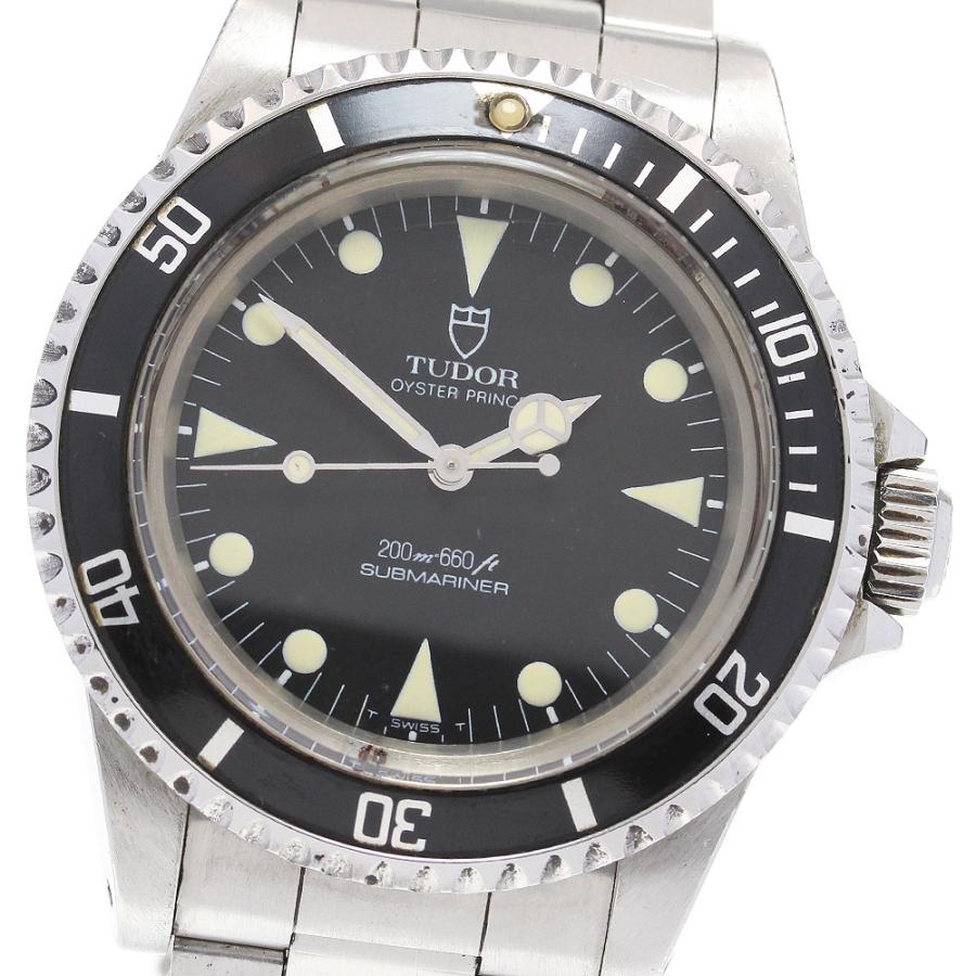 チュードル TUDOR 94010 オイスタープリンス サブマリーナ スクエアーハンド 自動巻き メンズ 保証書付き_846983 TUDOR（チューダー） チュードル TUDOR 94010 オイスタープリンス