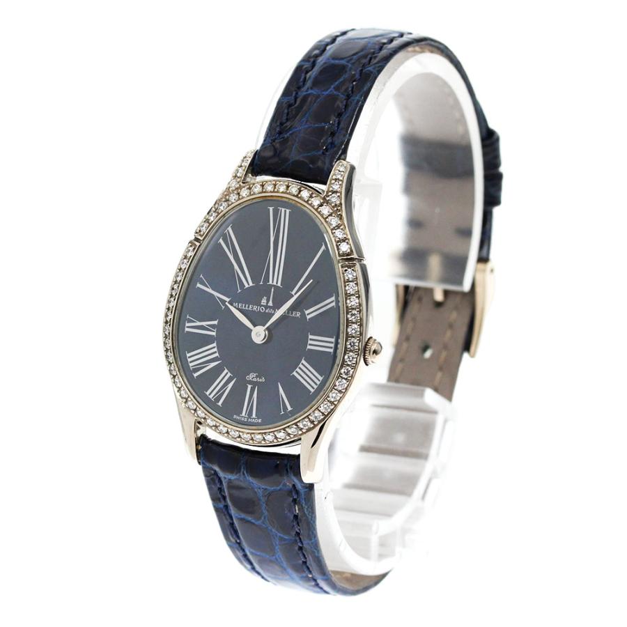 メレリオディメレー MELLERIO dits MELLER ラヌフ K18WG ダイヤベゼル