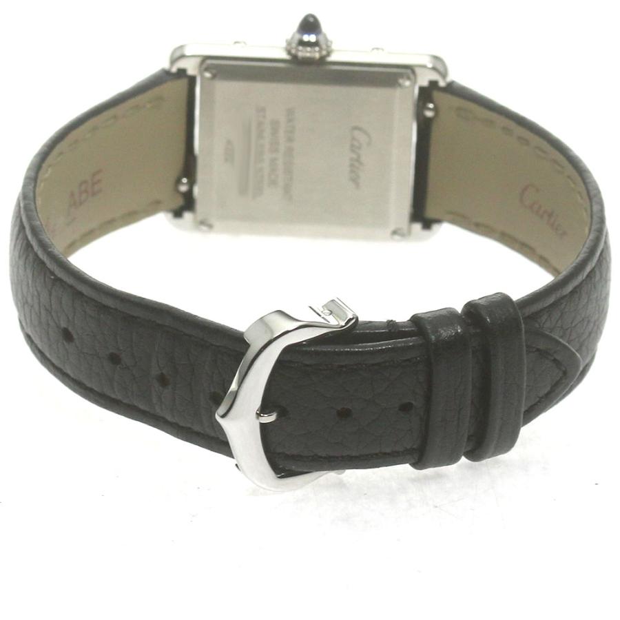 CARTIER WSTA0042 タンクマスト SM クォーツ レディース 箱・保証書付き_847546 【LINEAR】