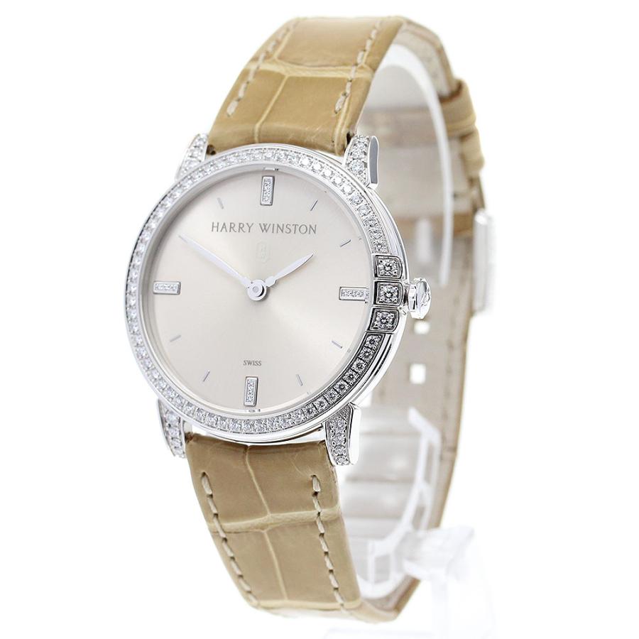 ハリーウィンストン HARRY WINSTON 450/LQ32W ミッドナイト K18WG