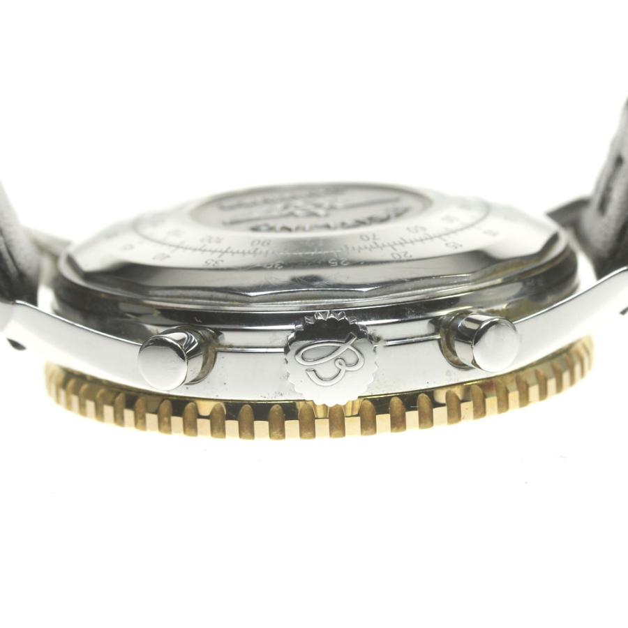 ブライトリング（BREITLING） BREITLING D13022 オールドナビタイマー クロノグラフ デイト 自動巻き メンズ 箱・保証 ...