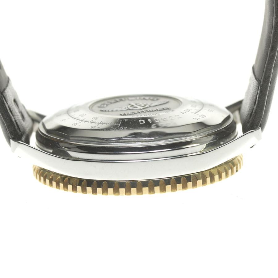 ブライトリング（BREITLING） BREITLING D13022 オールドナビタイマー クロノグラフ デイト 自動巻き メンズ 箱・保証 ...