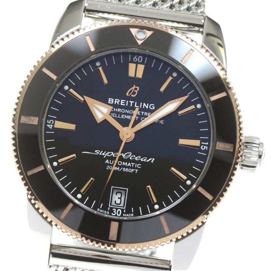 ブライトリング BREITLING UB2010 スーパーオーシャン ヘリテージ B20 オートマチック 42 自動巻き メンズ 良品 内箱・保証書付き_965988 ブライトリング（BREITLING） BREITLING UB2010 スーパーオーシャン