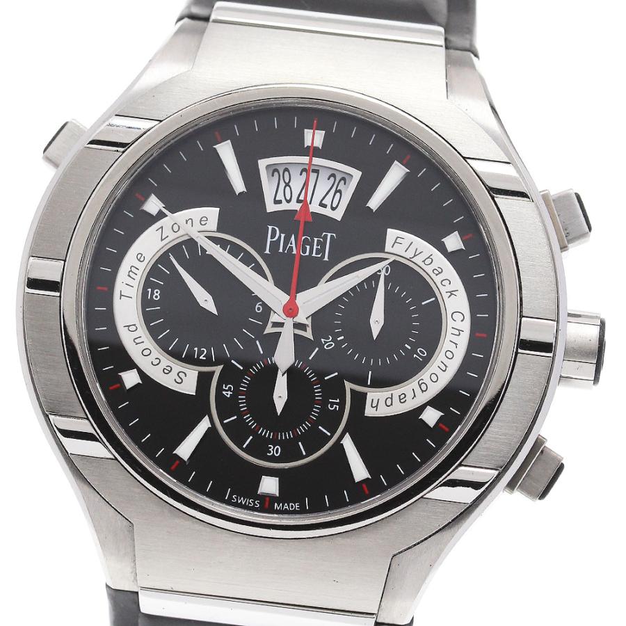 ピアジェ PIAGET GOA34002 ポロ 45 フライバッククロノグラフ 自動巻き メンズ 保証書付き_848120 PIAGET（ピアジェ） PIAGET GOA34002 ポロ 45 フライバッククロノ