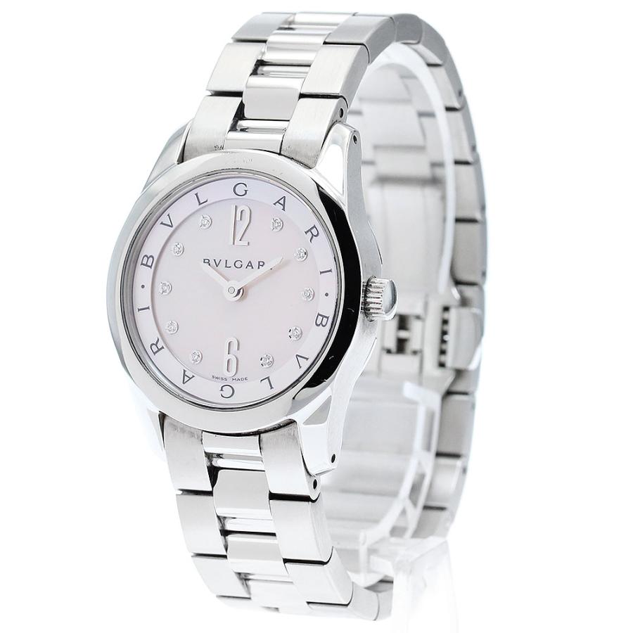 BVLGARI（ブルガリ） BVLGARI ST30S ソロテンポ 10Pダイヤ ピンク 