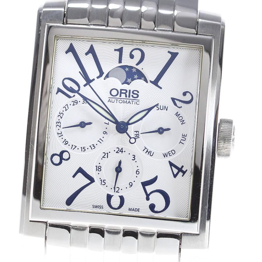 ORIS（オリス） ORIS 7658 レクタンギュラー ムーンフェイズ 自動巻き 