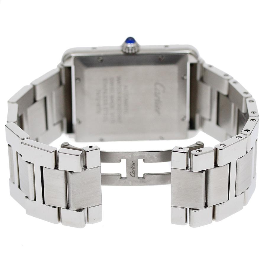 カルティエ CARTIER W5200028 タンクソロ XL デイト 自動巻き メンズ 良品 _849532 Cartier（カルティエ） CARTIER W5200028 タンクソロ XL デイト 自動