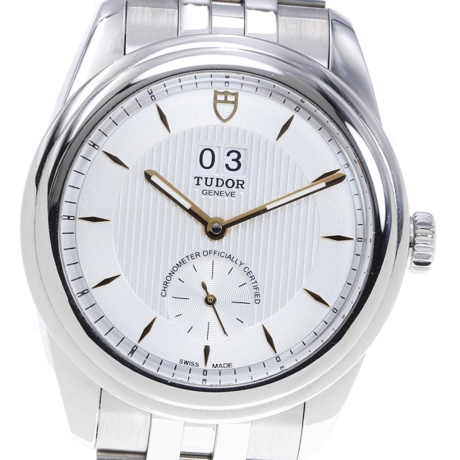 チュードル TUDOR 57100 グラマー ダブルデイト 自動巻き メンズ 良品 保証書付き_849682 TUDOR（チューダー） チュードル TUDOR 57100 グラマー ダブルデイト