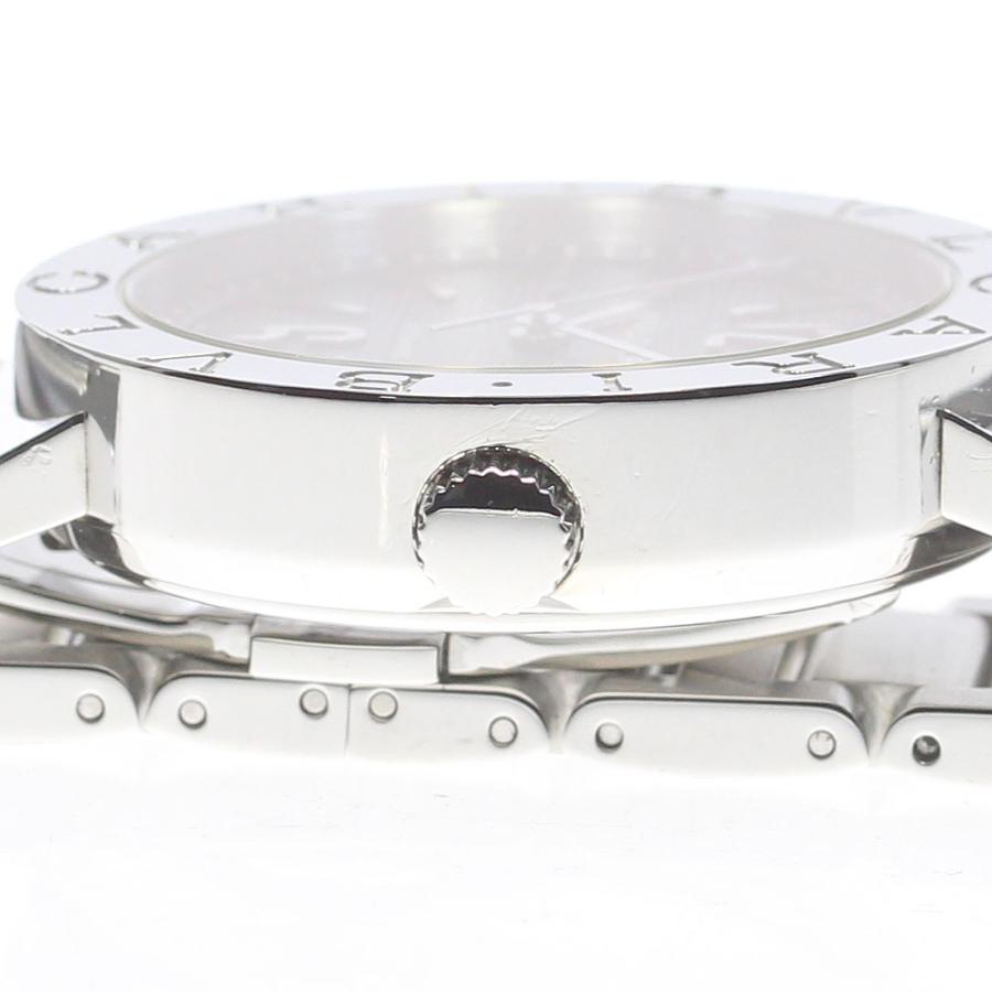 ブルガリ　BVLGARI ＢＢ３８ＳＳ　AUTO デイト　自動巻き　メンズ美品 ブルガリ BVLGARI ブルガリブルガリ BB38SSAUTO ブラック