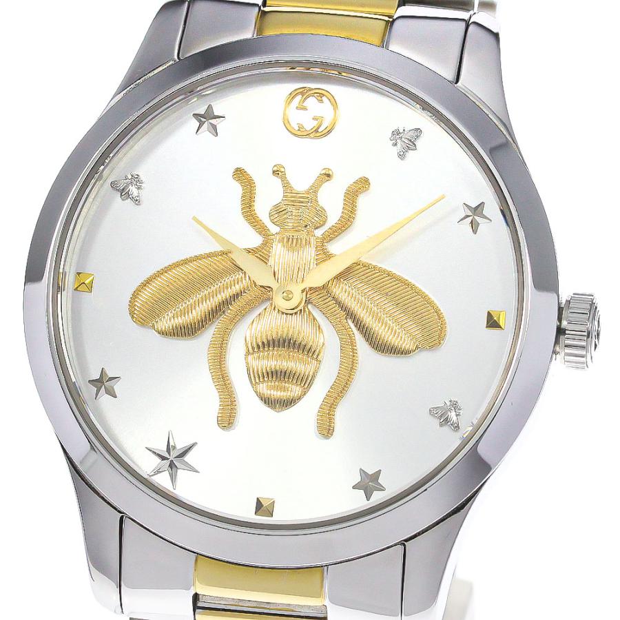 GUCCI グッチ 126.4/YA1264131 Gタイムレス bee クォーツ ボーイズ 箱 