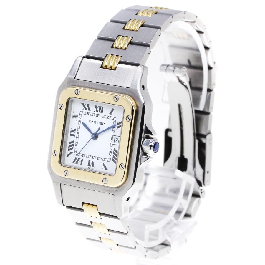 Cartier（カルティエ） サントスガルベLM ゴドロンブレス デイト 自動
