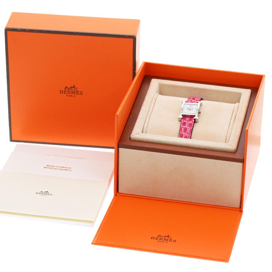 HERMES（エルメス） HERMES HH1.110 Hウォッチ ミニ 11Pダイヤ
