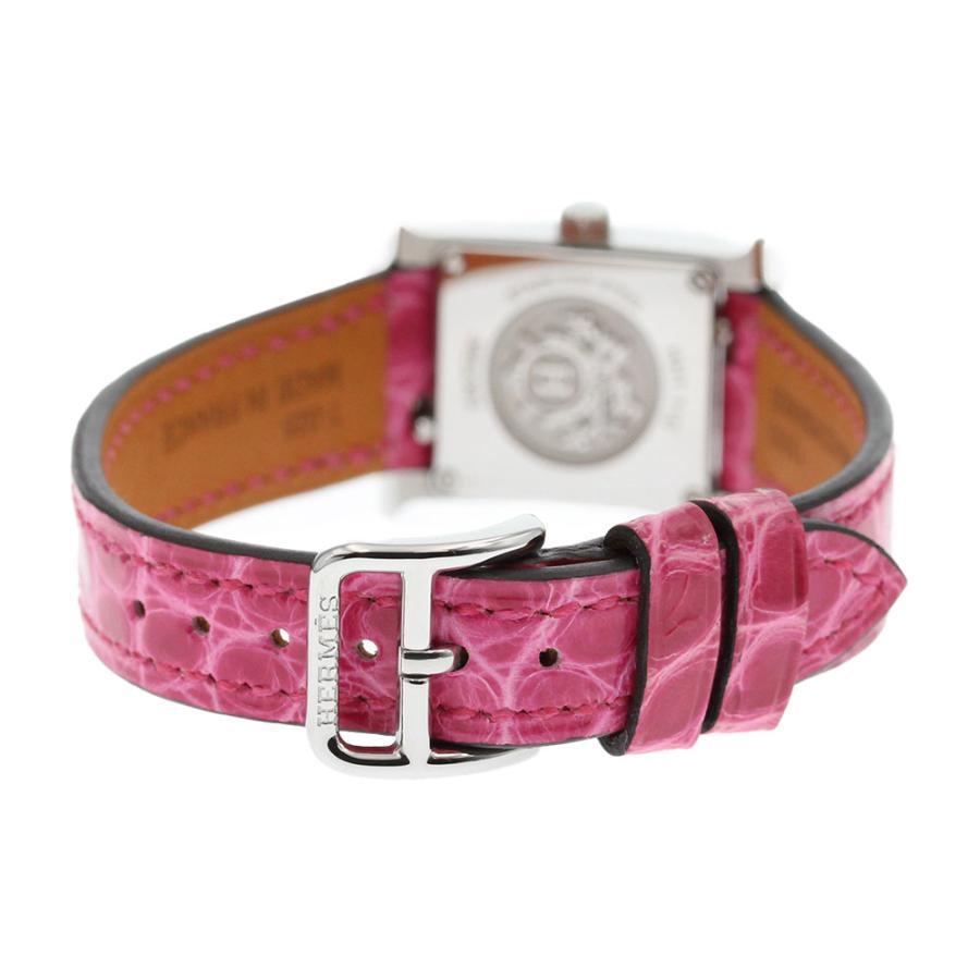 HERMES エルメス HH1.110 Hウォッチ ミニ 11Pダイヤ クォーツ