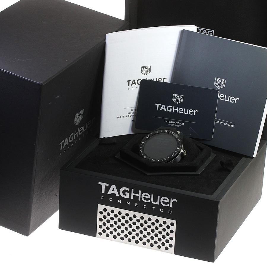 タグホイヤー TAG HEUER SBF8A8001-0 コネクテッド モジュラー クォーツ メンズ 箱・保証書付き_861396の画像
