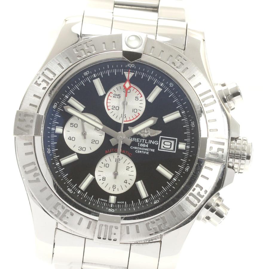 ブライトリング BREITLING A13371 スーパーアベンジャーⅡ デイト クロノグラフ 自動巻き メンズ 箱・保証書付き_943114 ブライトリング（BREITLING） BREITLING A13371 スーパーアベンジャー