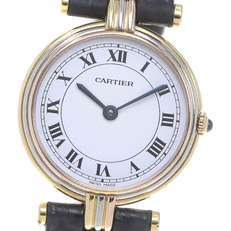 美品CARTIER / カルティエ サントス ヴァンドームレディース クォーツ CARTIER】カルティエ サントス ヴァンドーム 腕時計 クオーツ