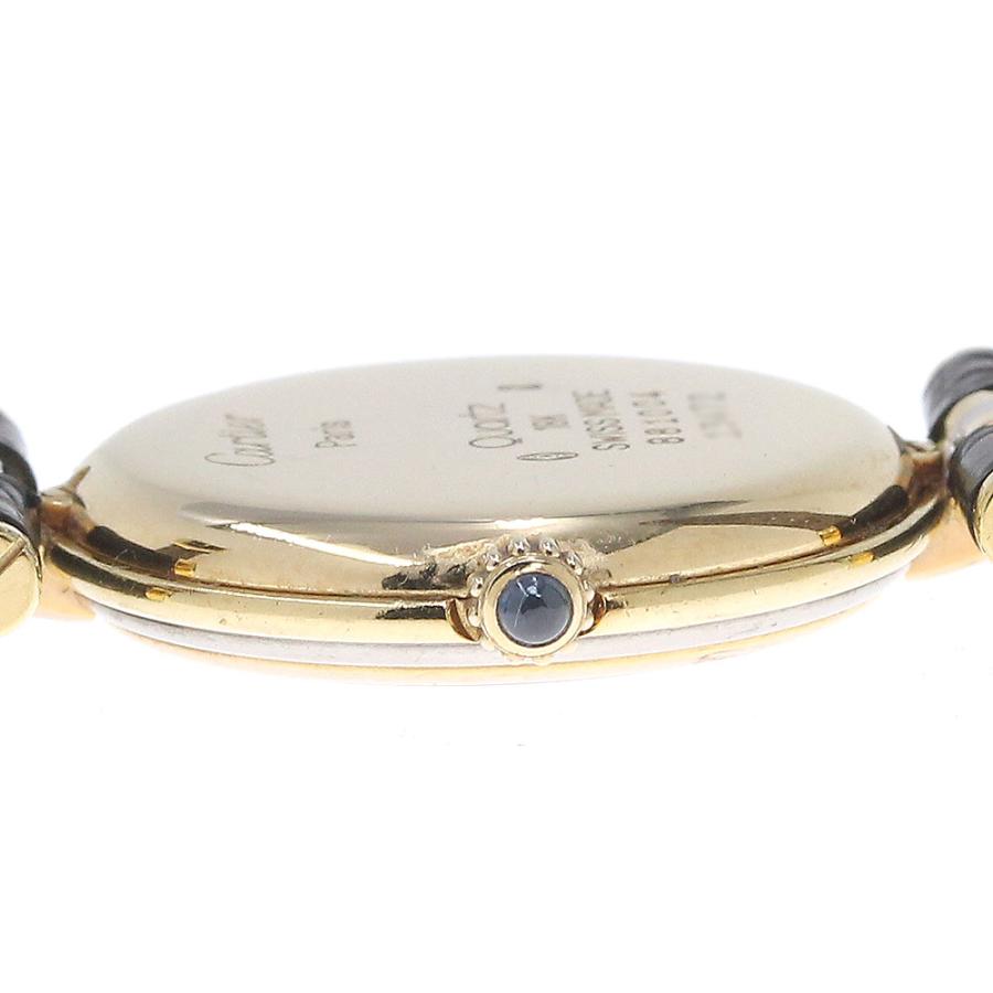 美品CARTIER / カルティエ サントス ヴァンドームレディース クォーツ CARTIER】カルティエ サントス ヴァンドーム 腕時計 クオーツ