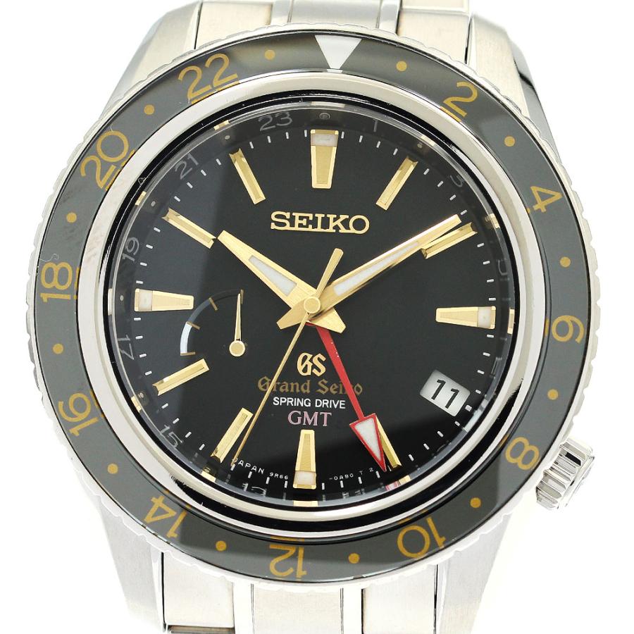 セイコー SEIKO SBGE015/9R66-0AF0 グランドセイコー GMT マスターショップ限定 スプリングドライブ メンズ メーカーOH済_861862 SEIKO（セイコー） SEIKO SBGE015/9R66-0AF0 グランドセイコー GMT