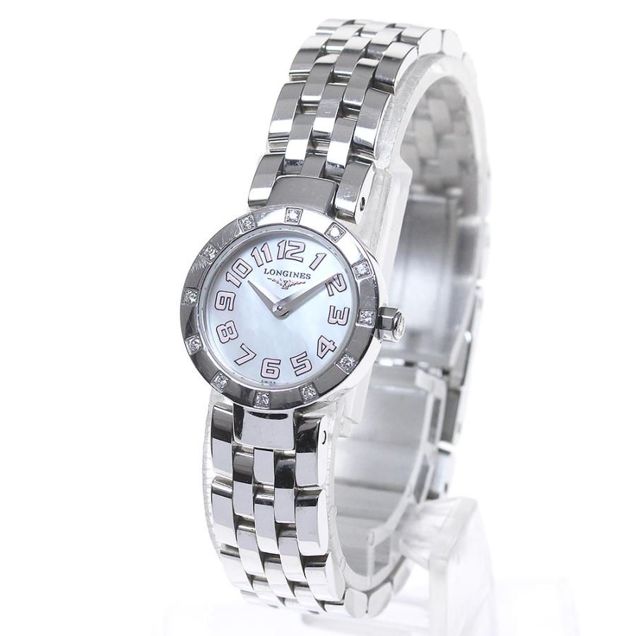 ロンジン L5.174.0 ドルチェビータ　ダイヤベゼル レディース　クォーツ LONGINES（ロンジン） LONGINES L5.174.0 ドルチェビータ ダイヤベゼル