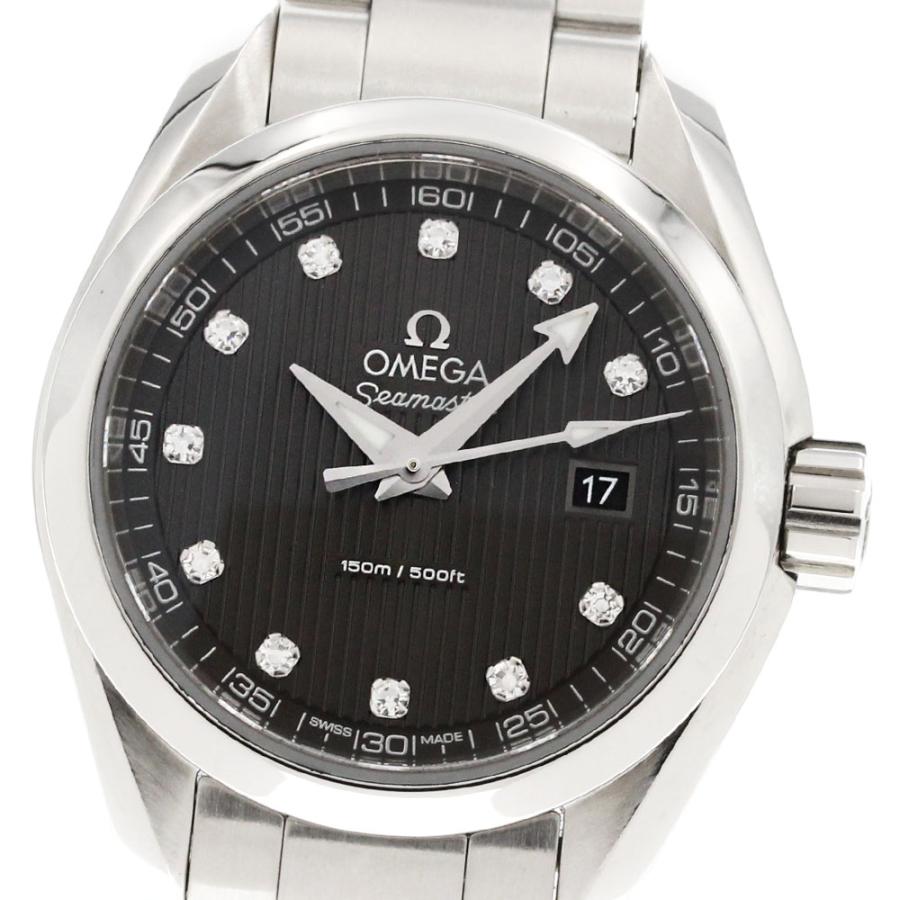 オメガ OMEGA 231.10.30.61.56.001 シーマスター アクアテラ 11Pダイヤ クォーツ レディース 保証書付き_920567 OMEGA（オメガ） OMEGA 231.10.30.61.56.001 シーマスター アクアテラ