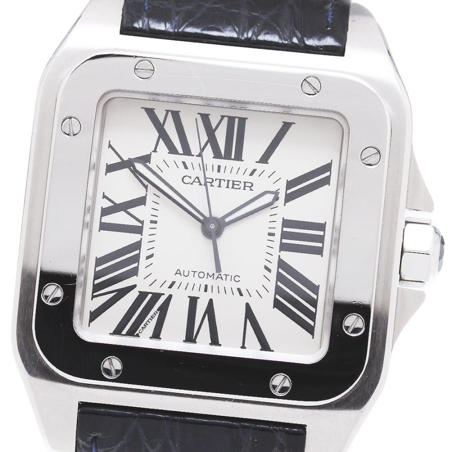 Cartier（カルティエ） CARTIER W20076X8 サントス100 LM 自動巻き