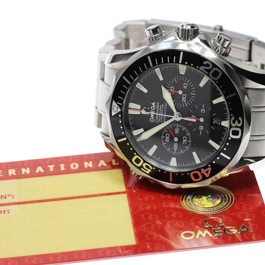 ジャンク オメガ OMEGA 2594.50 シーマスター300 クロノグラフ デイト 自動巻き メンズ 保証書付き_905322 OMEGA（オメガ） OMEGA 2594.50 シーマスター300 クロノグラフ デイト