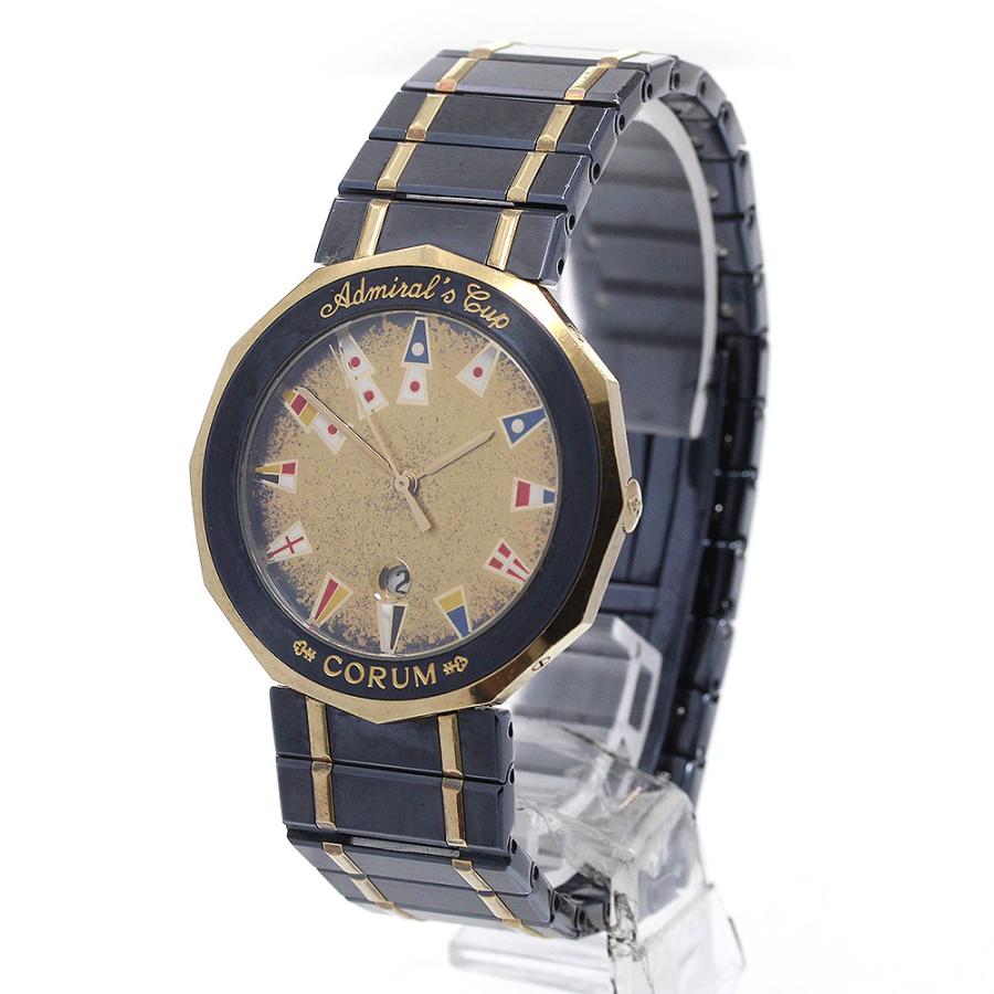ベルト訳あり コルム CORUM 99.810.31 V-52 アドミラルズカップ デイト クォーツ メンズ _899182 CORUM（コルム） ベルト訳あり CORUM 99.810.31 V-52 アドミラルズ