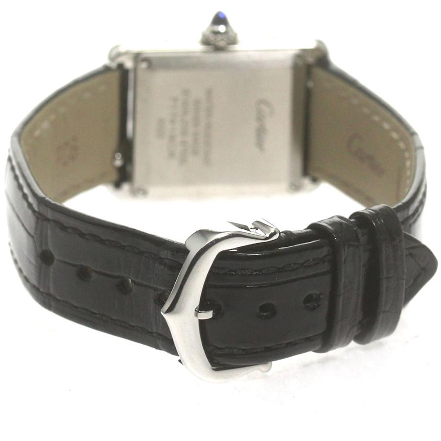 CARTIER WSTA0071 タンクマスト SM クォーツ レディース 保証書付き_862630 【ダヴェナ】