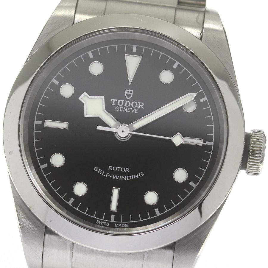 TUDOR 自動巻き腕時計 79540 ブラック TUDOR（チューダー） チュードル TUDOR 79540 ヘリテージ ブラックベイ