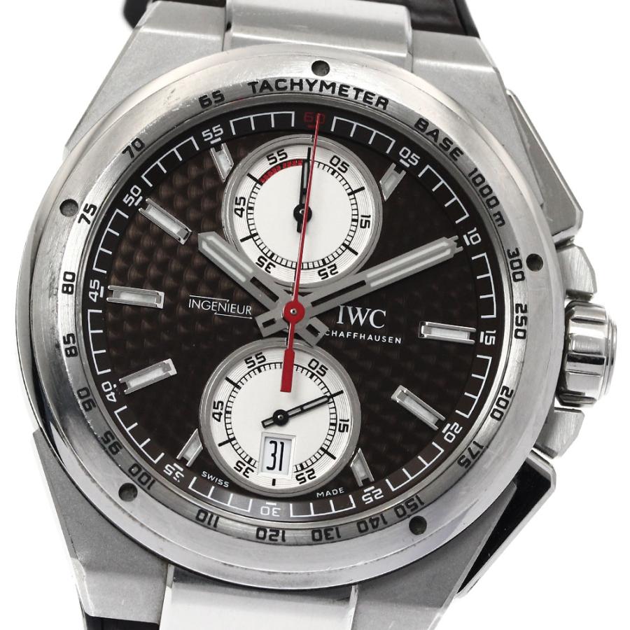 IWC IWC SCHAFFHAUSEN IW378511 インヂュニア ジルバープファイル クロノグラフ 限定1000本 自動巻き メンズ 箱付き_862819 IWC SCHAFFHAUSEN（IWCシャフハウゼン） IWC IWC SCHAFFHAUSEN