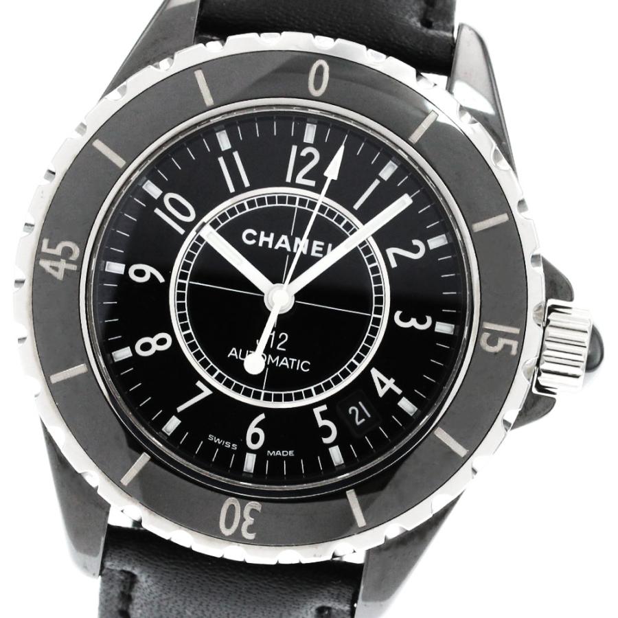 CHANEL シャネル H0684 J12 黒セラミック 38MM 自動巻き メンズ CHANEL シャネル H0684 J12 黒セラミック 38MM 自動巻き メンズ