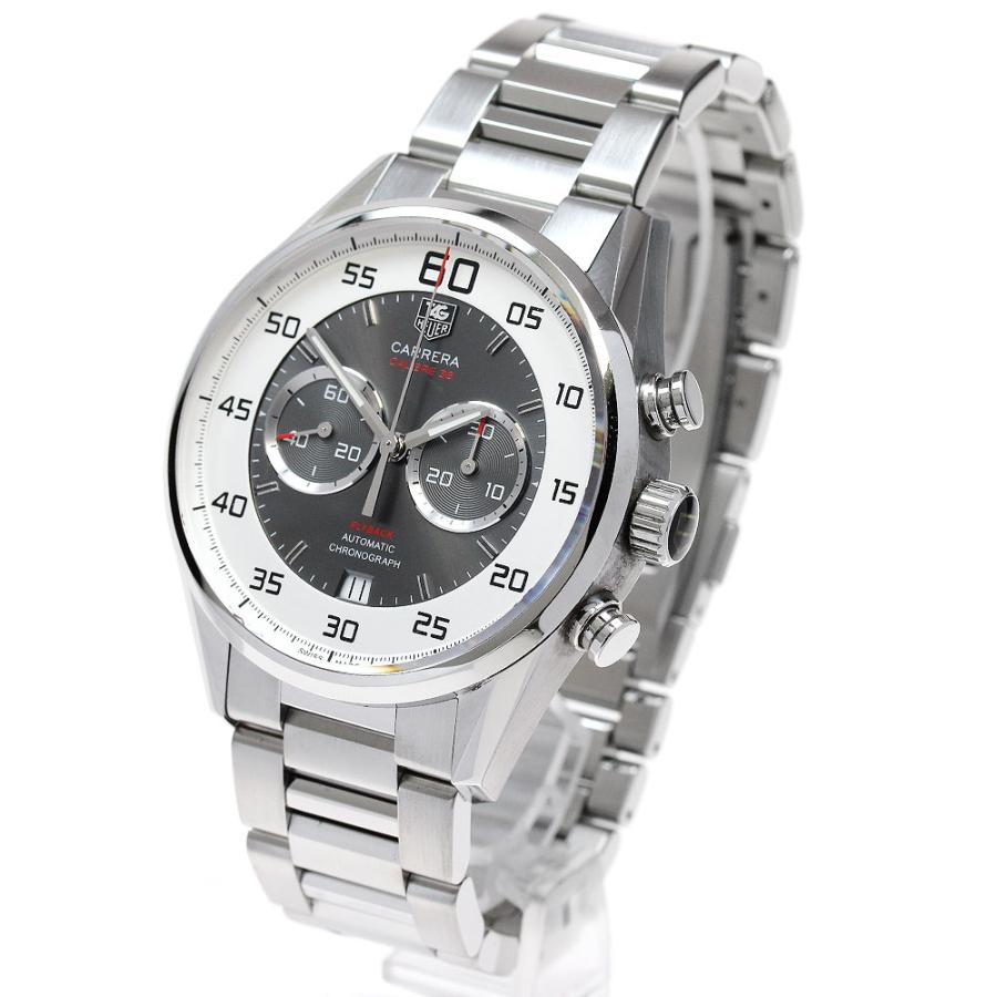 TAG Heuer クロノグラフ 腕時計 シルバー タグ・ホイヤー TAG Heuer 腕時計 カレラキャリバー36 0799 カレンダー