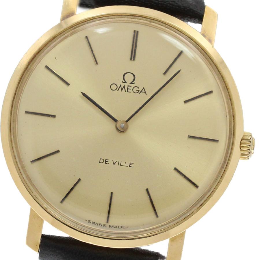 OMEGA オメガ デビル K18YG ヴィンテージ 手巻き メンズ _864182  