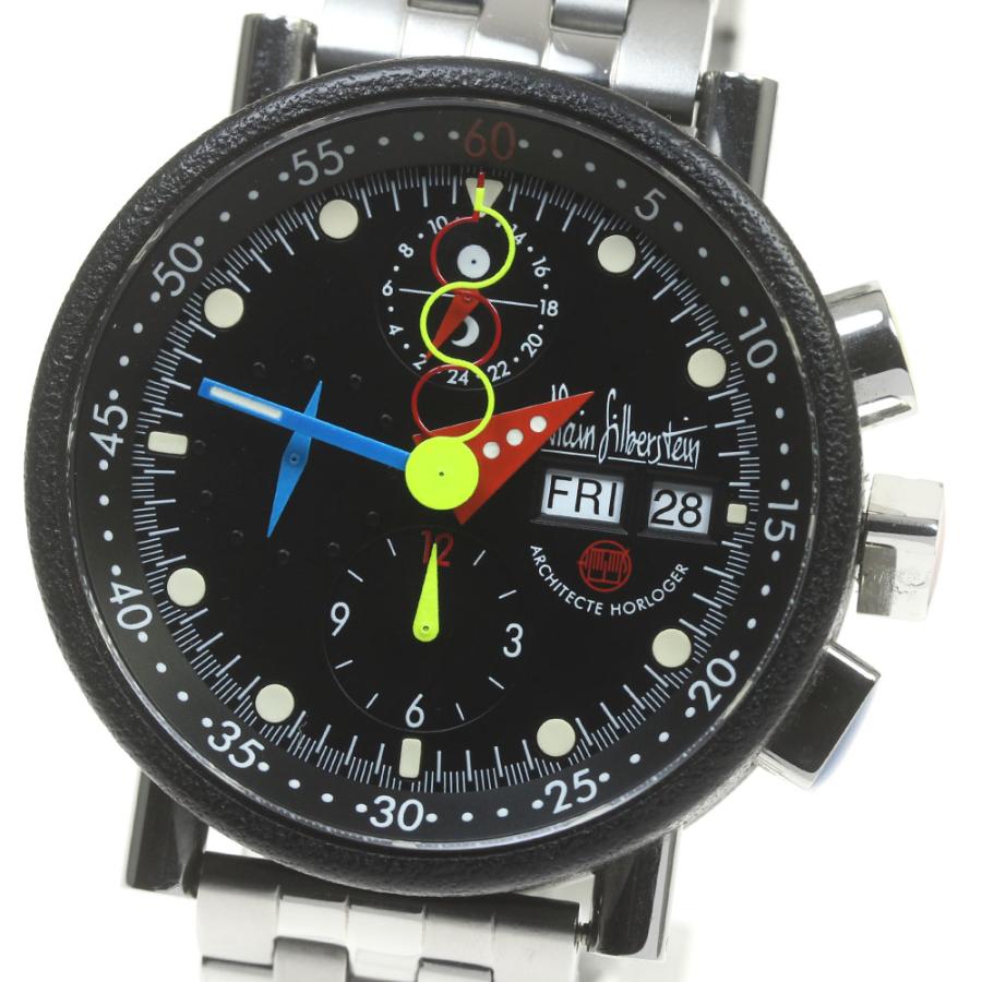 期間限定/アラン・シルベスタイン/クロノバウハウスLOW5100/腕時計/正規品 美品】アラン・シルベスタイン/クロノバウハウスLOW5100/腕時計/正規品