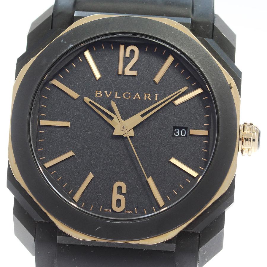 ブルガリ BVLGARI BG0P41SG オクト デイト 自動巻き メンズ 箱・保証書付き_865049 BVLGARI（ブルガリ） BVLGARI BG0P41SG オクト デイト 自動巻き メンズ