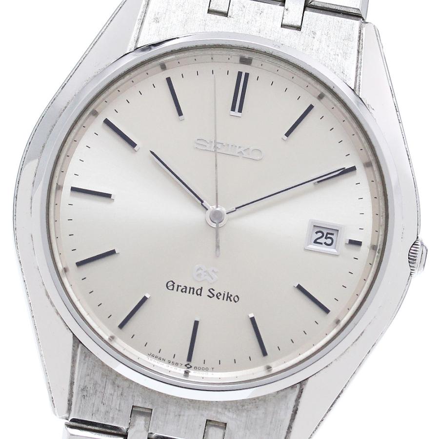 美品 グランドセイコー 9587-8000 クォーツ デイト稼働品 SEIKO 【SEIKO】セイコー グランドセイコー デイト 9587-8000