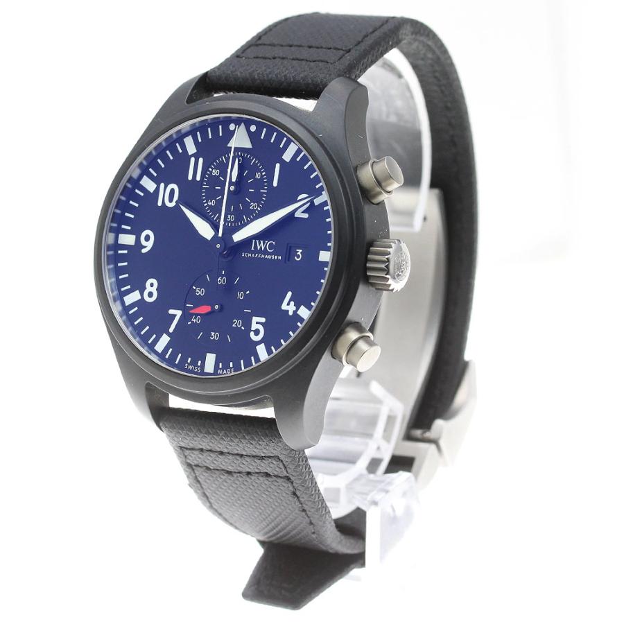 IWC IWC SCHAFFHAUSEN IW389001 パイロット・ウォッチ トップガン クロノグラフ 自動巻き メンズ 良品 箱・保証書付き_866121 IWC SCHAFFHAUSEN（IWCシャフハウゼン） IWC IWC SCHAFFHAUSEN