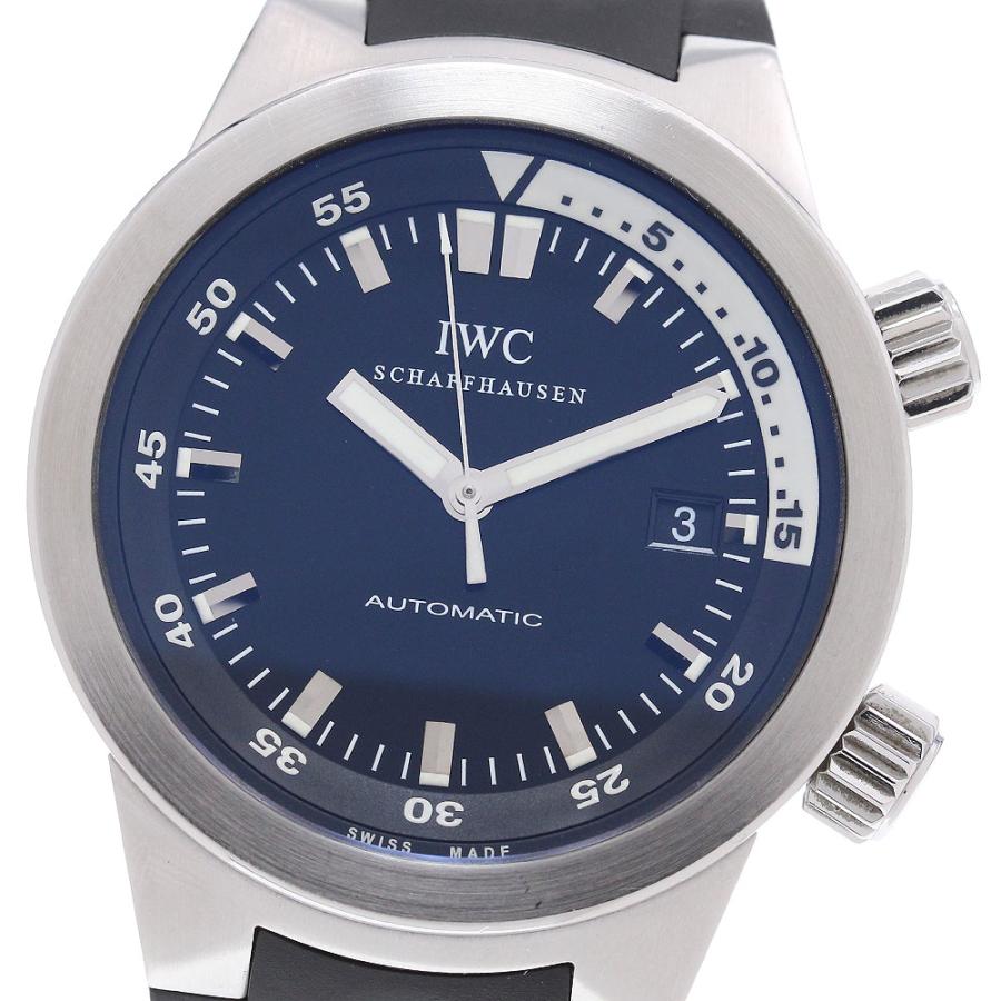 IWC SCHAFFHAUSEN ベルト訳あり IW354807 アクアタイマー  