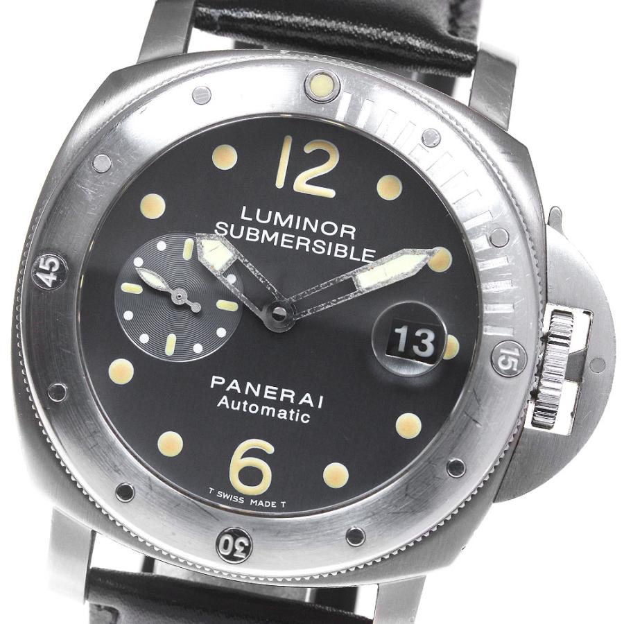 パネライ PANERAI PAM00106 ルミノール サブマーシブル デイト スモールセコンド 自動巻き メンズ 箱・保証書付き_866171 OFFICINE PANERAI（オフィチーネ パネライ） パネライ PANERAI