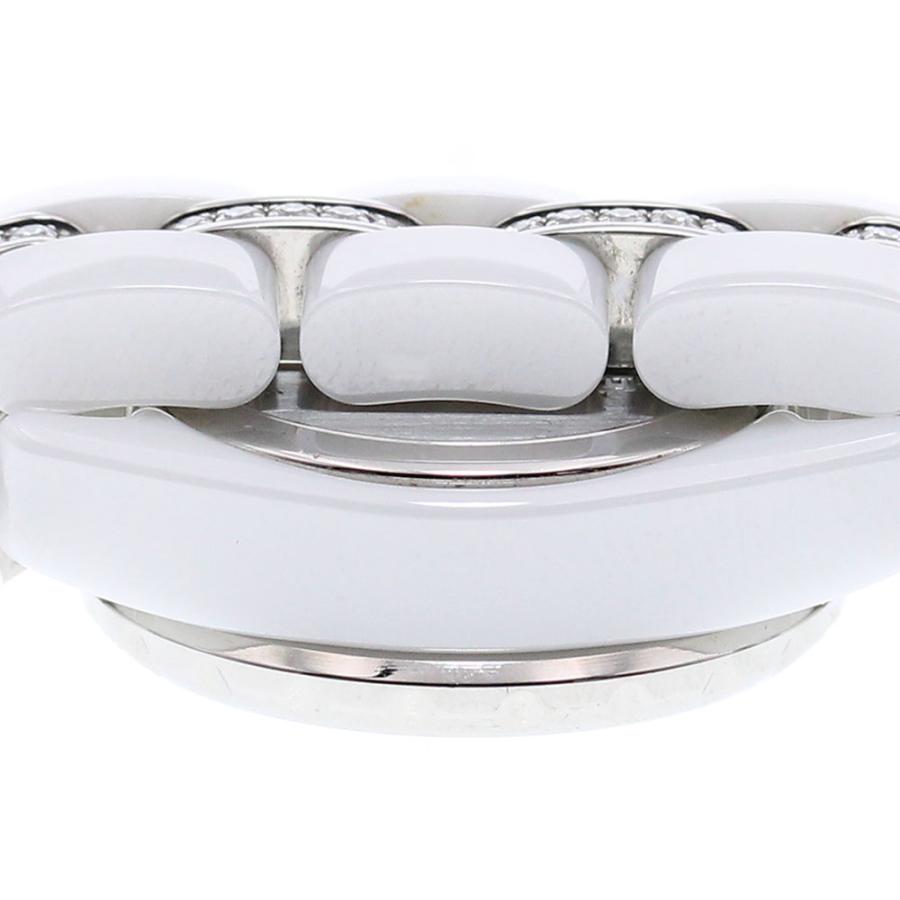 シャネル CHANEL H5238 J12 XS 白セラミック ブレスダイヤ クォーツ レディース 良品 _866177 CHANEL（シャネル） CHANEL H5238 J12 XS 白セラミック ブレスダイヤ