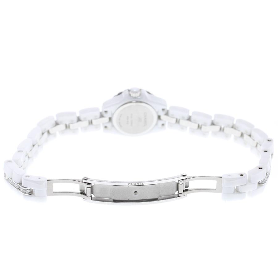 シャネル CHANEL H5238 J12 XS 白セラミック ブレスダイヤ クォーツ レディース 良品 _866177 CHANEL（シャネル） CHANEL H5238 J12 XS 白セラミック ブレスダイヤ