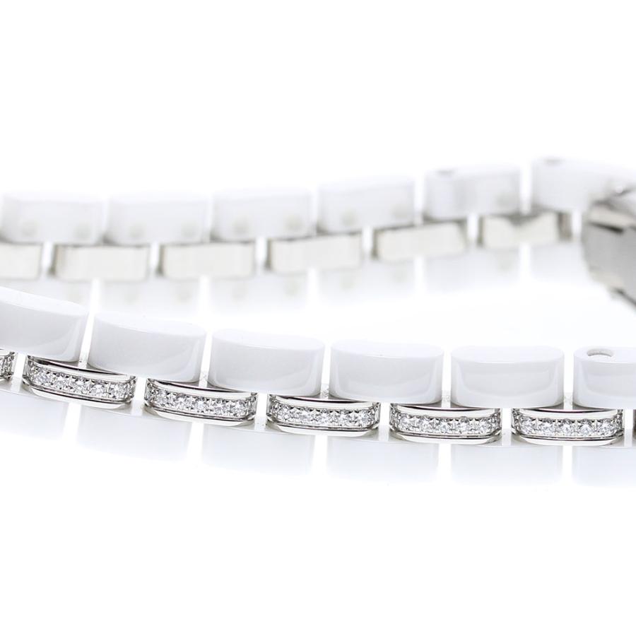 シャネル CHANEL H5238 J12 XS 白セラミック ブレスダイヤ クォーツ レディース 良品 _866177 CHANEL（シャネル） CHANEL H5238 J12 XS 白セラミック ブレスダイヤ