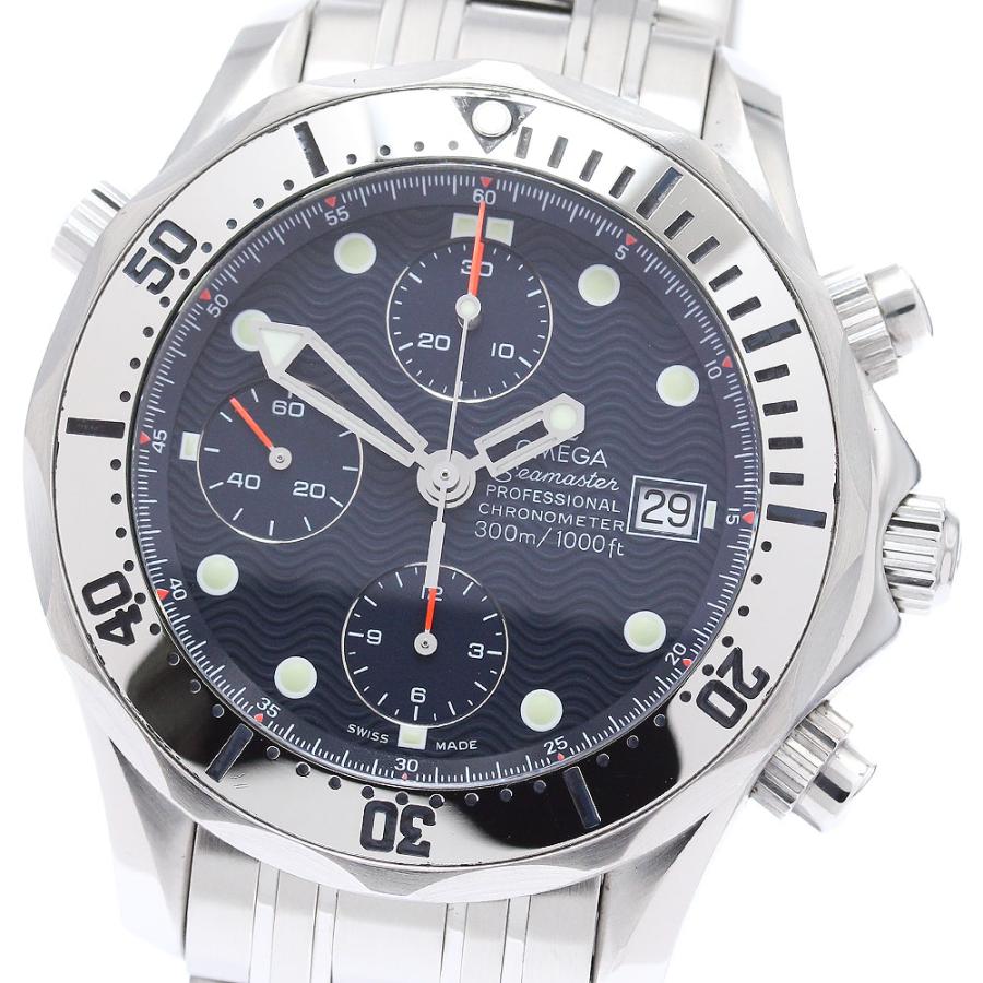 OMEGA オメガ 2598.80 シーマスター300 デイト クロノグラフ 自動巻き メンズ 美品 _866336 : CLOSER ...
