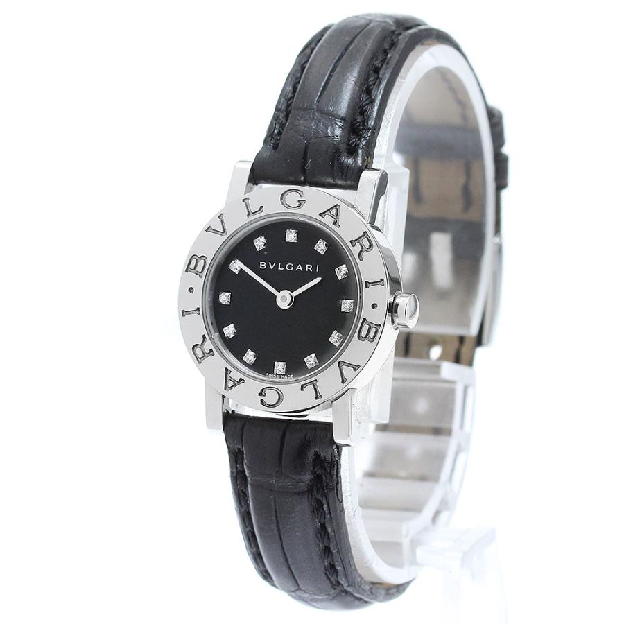 【BB23SL】BVLGARI ‘ブルガリ 時計‘ 12Pダイヤモンド☆極美品☆ BVLGARI（ブルガリ） BVLGARI BB23SL ブルガリブルガリ 12Pダイヤ