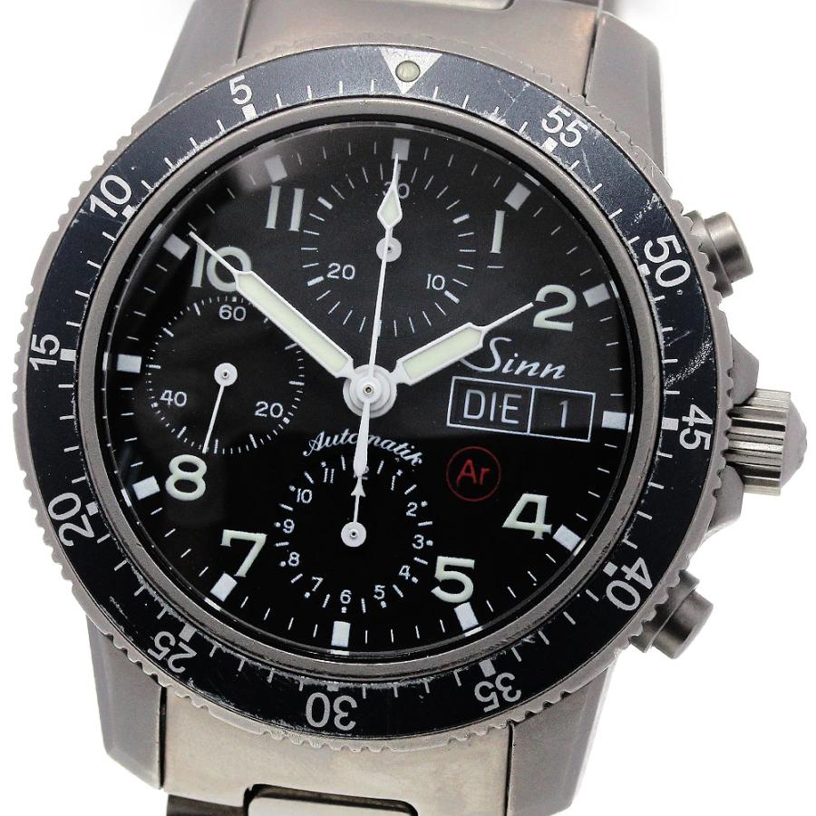 Sinn ジン 103.TI.AR デイデイト クロノグラフ 自動巻き メンズ  