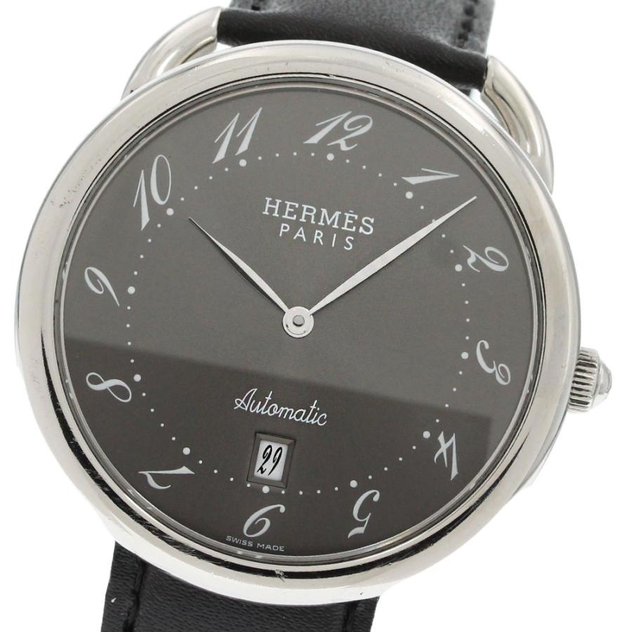 HERMES エルメス AR4.810 アルソー デイト 自動巻き メンズ _867325  