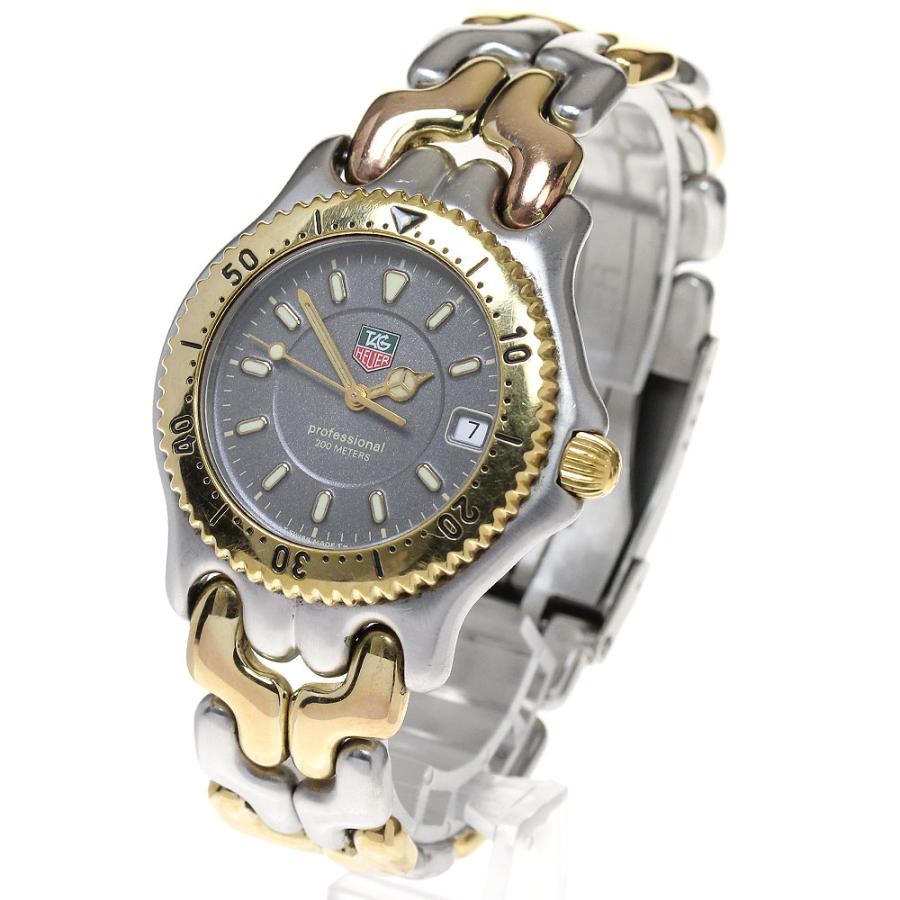 タグホイヤー セルデイトプロフェッショナルWG1120美品 TAG HEUER タグホイヤー WG1120-0 セル デイト クォーツ メンズ