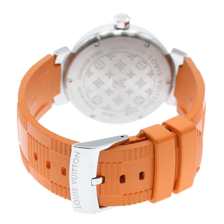 LOUIS VUITTON ルイ・ヴィトン Q111E タンブール デイト クォーツ  