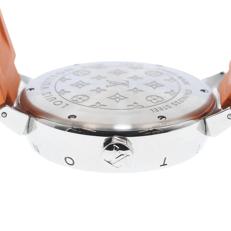 LOUIS VUITTON ルイ・ヴィトン Q111E タンブール デイト クォーツ  